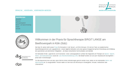 Desktop Screenshot of birgit-lange.de